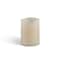 Everlasting Glow Everlasting Glow Bisque Vanilla Scent Wavy Edge Pillar Flameless Flickering Candle 33075 - alternate 1